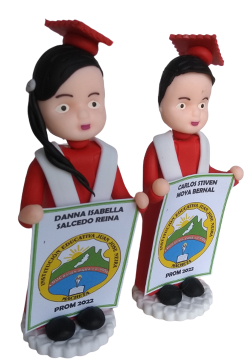 RECORDATORIOS GRADOS 16 CMS PORCELANICRON