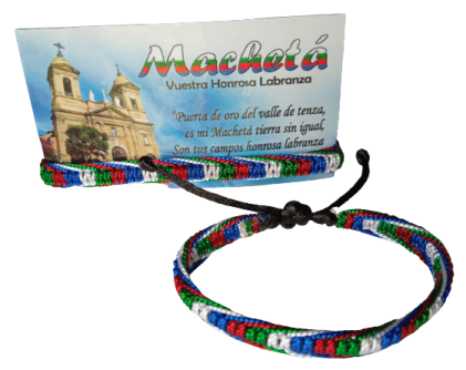 PULSERA BRAZALETE MANILLA MACHETA - CUNDINAMARCA