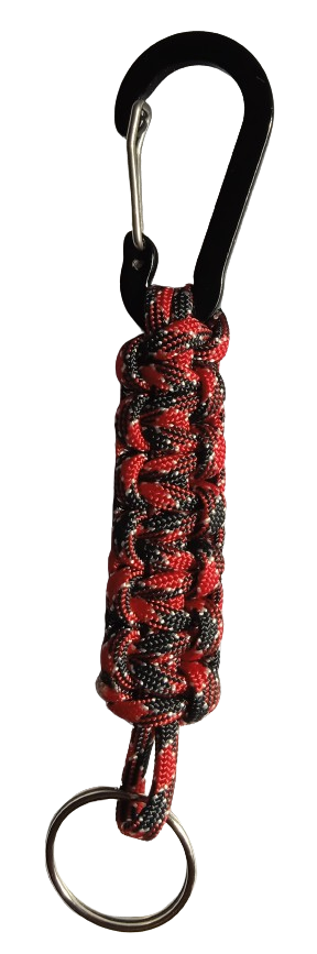 Miniatura: LLAVEROS PARACORD 15 CMS  LLAVEROS PARACORD 15 CMS TEJIDO ZIG ZAG
