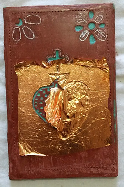 Obra realizada con oro de 23.75 kilates