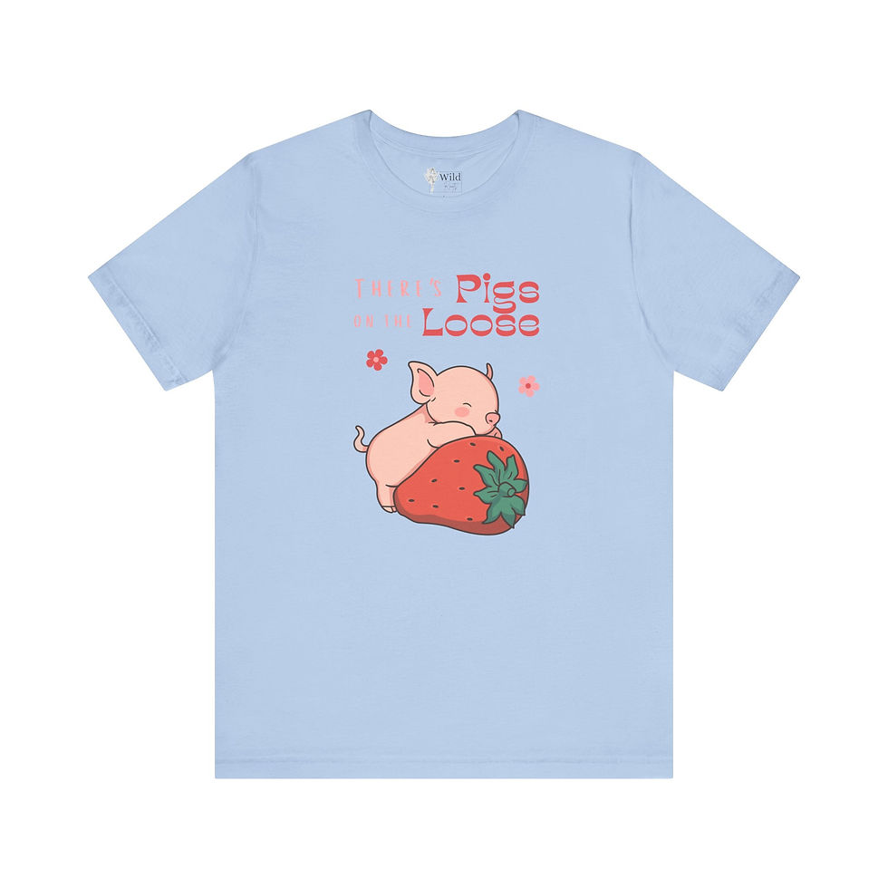 Thumbnail: Pig & Strawberry Graphic T-Shirt