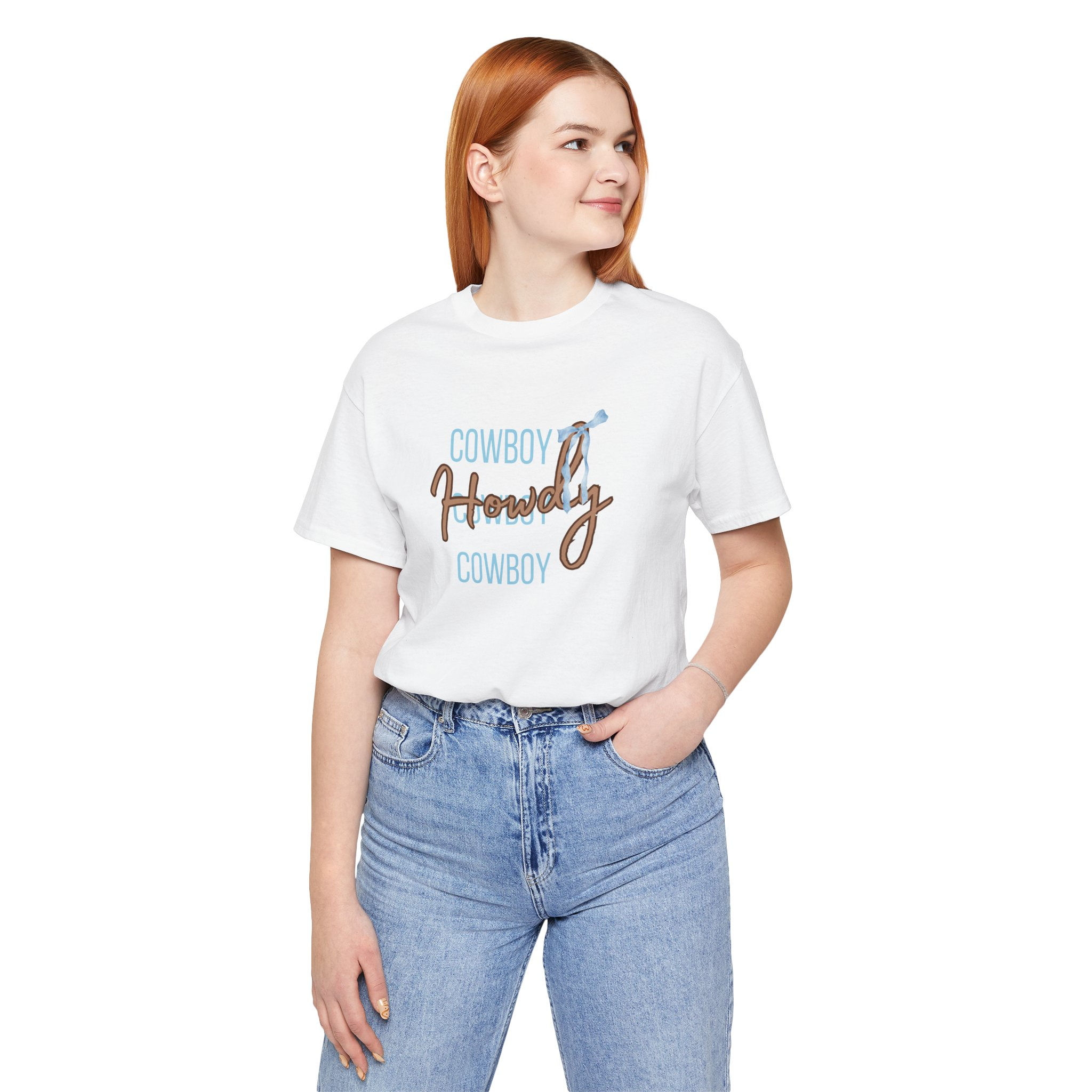 Howdy Cowboy Graphic T-Shirt