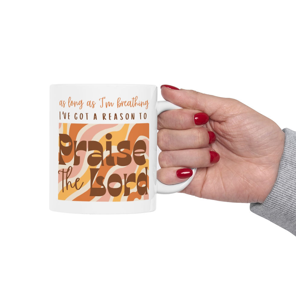 Thumbnail: Praise The Lord Ceramic Mug