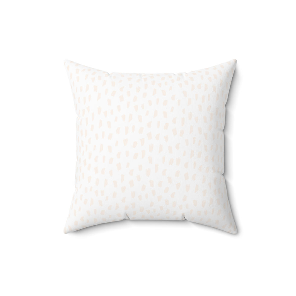 Thumbnail: Pink Dash Square Throw Pillow