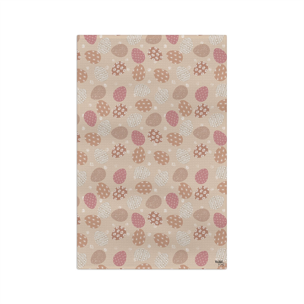 Thumbnail: Easter Egg Microfiber Tea Towel