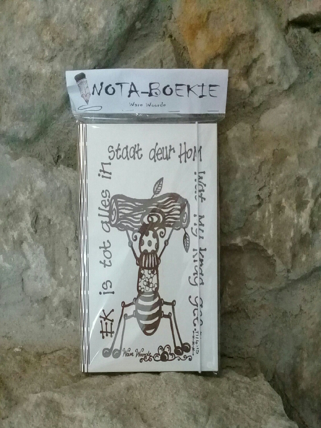 Hout Nota Boekie-HNB4