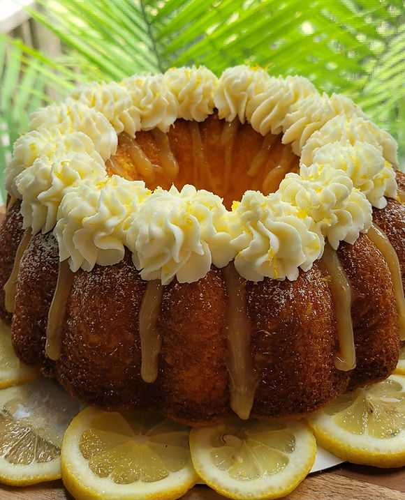 Lemon Drop Bundt Cake
