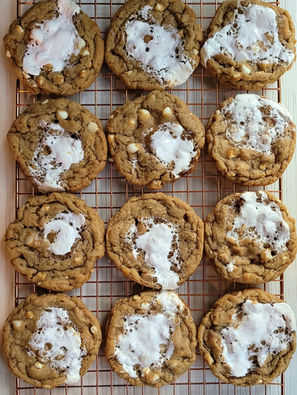"Delicious Whiskey Fluffernutter Cookies: A Sweet, Salty, and Savory Treat"