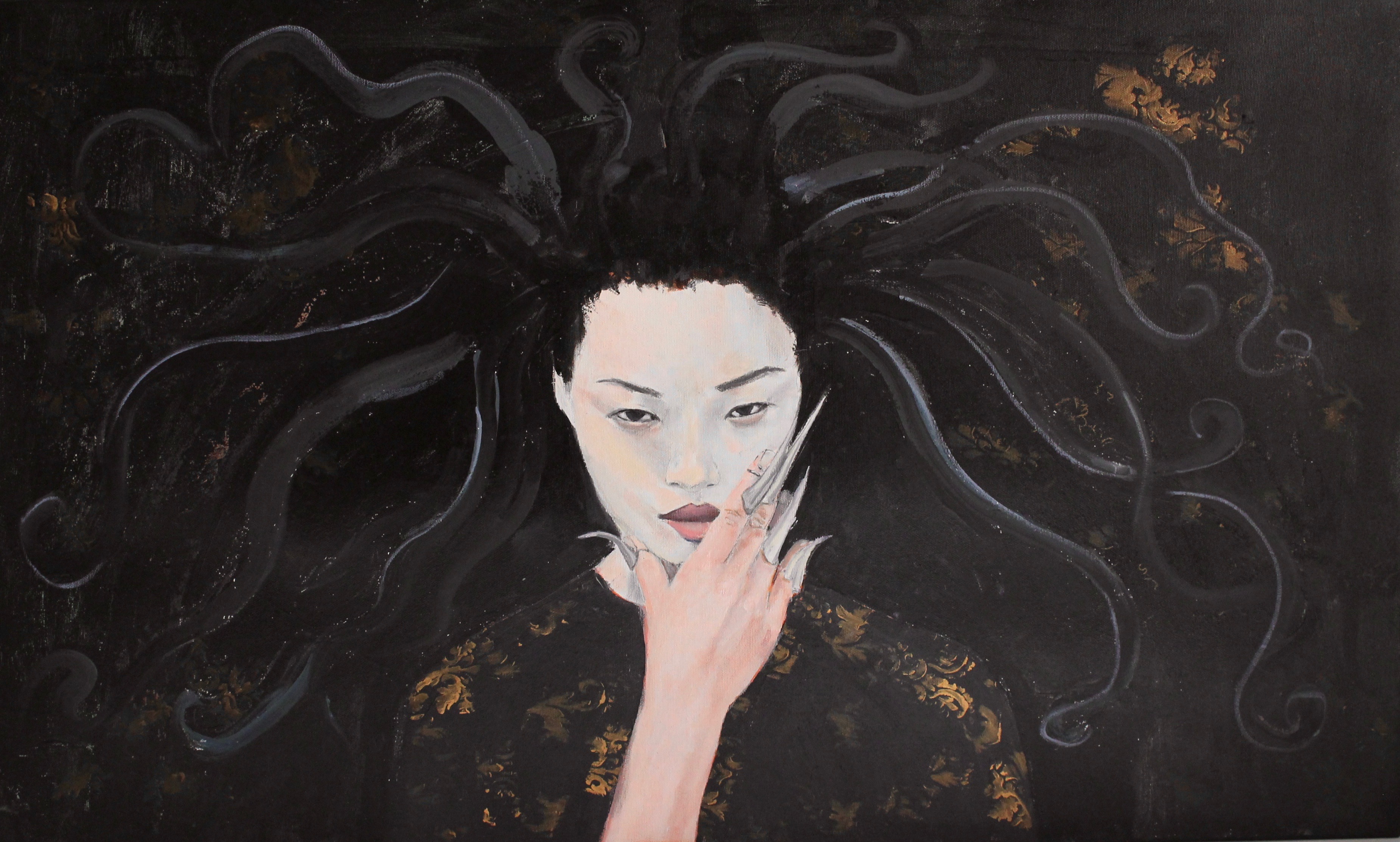 amos loffreda -quando spunta la luna 100x60