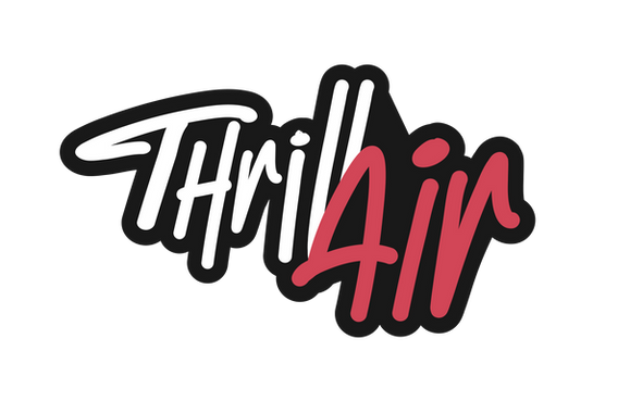 Logo Thrill Air Schrift
