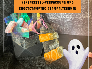 🎃 Hexenkesselverpackung für Halloween – schnell & einfach gebastelt! 👻