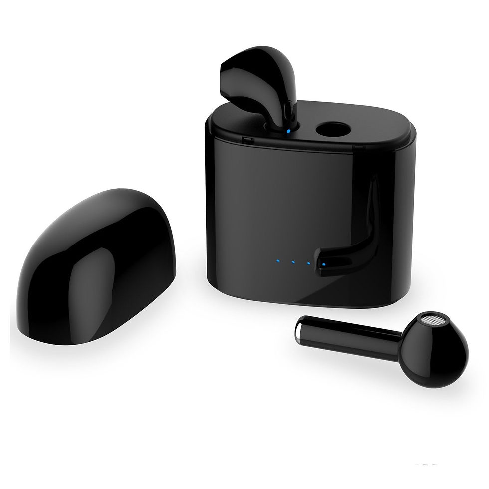Thumbnail: Wireless Bluetooth Earbuds with Charging Case