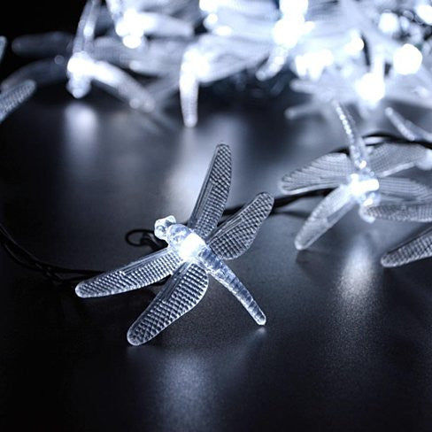 Thumbnail: Solar Dragonfly LED String Lights – Outdoor Garden Decor