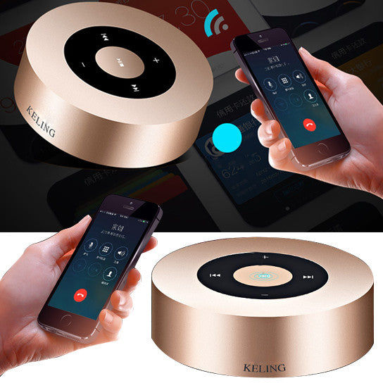 Thumbnail: Mini Metallic Bluetooth Speaker with NFC & MP3 Player