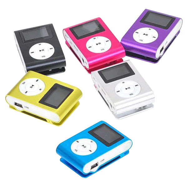 Mini Clip MP3 Player with FM Radio