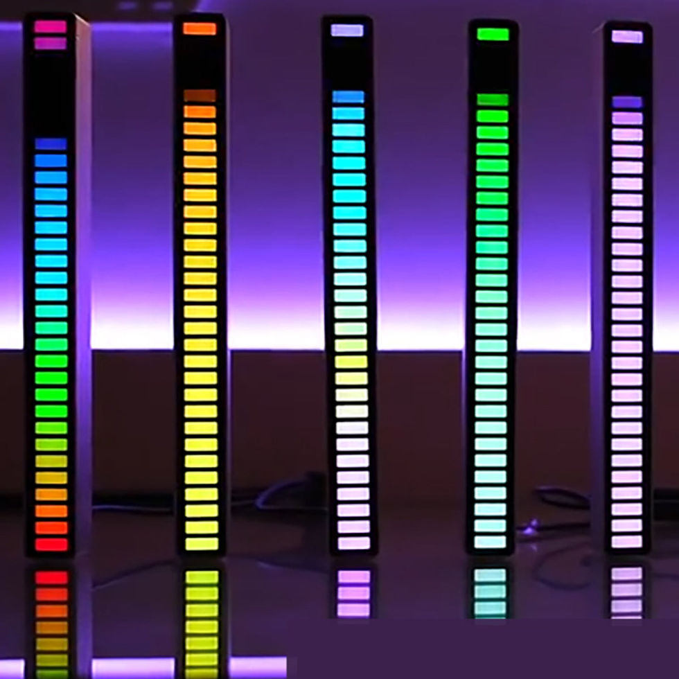Thumbnail: Sound Activated LED Light Bar – RGB Music Sync Lights