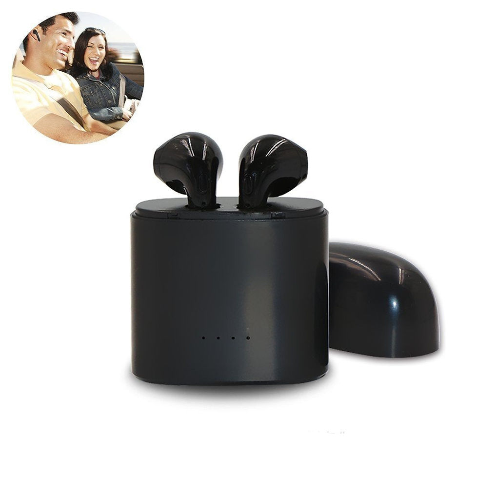 Thumbnail: Wireless Bluetooth Earbuds with Charging Case