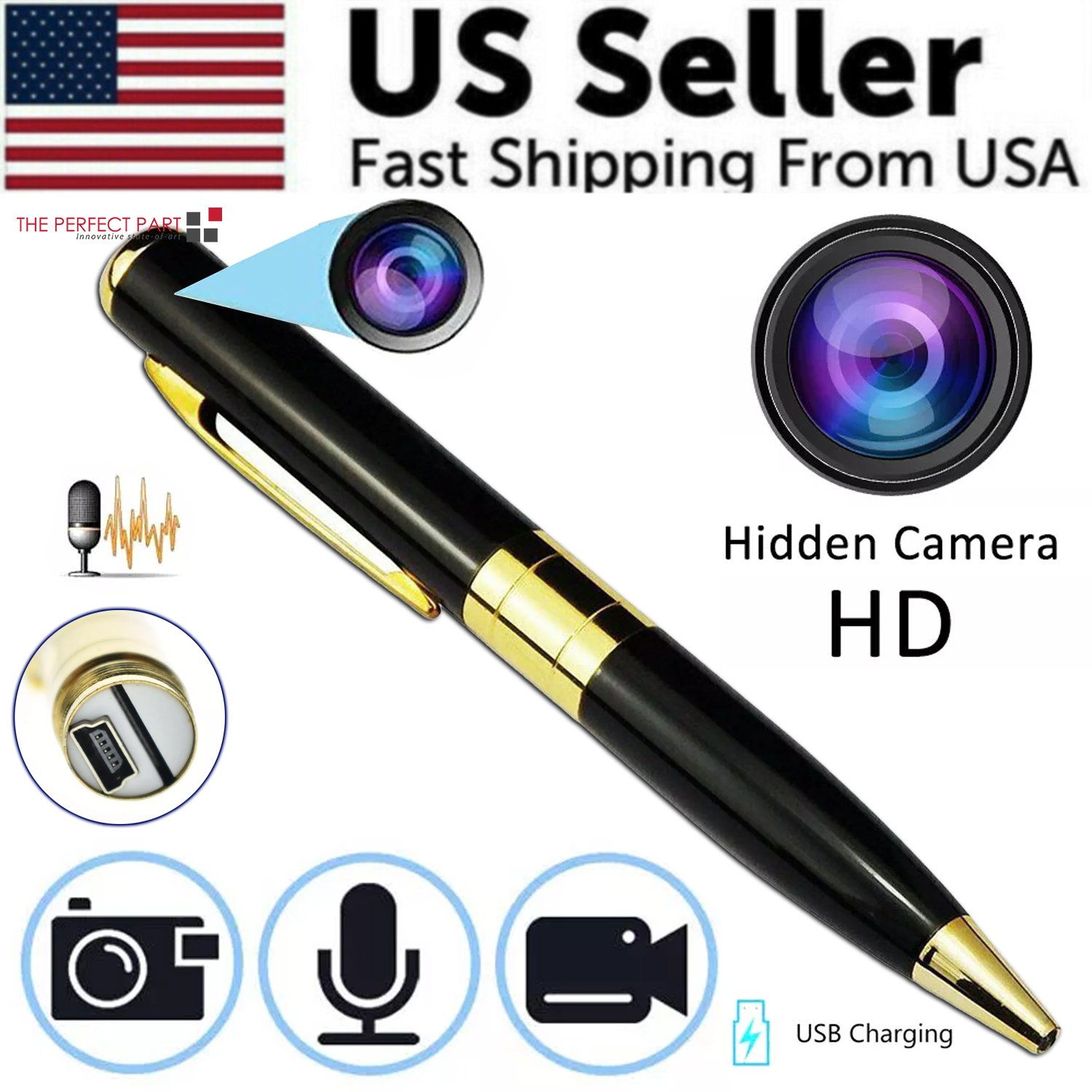 HD Pen Camera Video Recorder