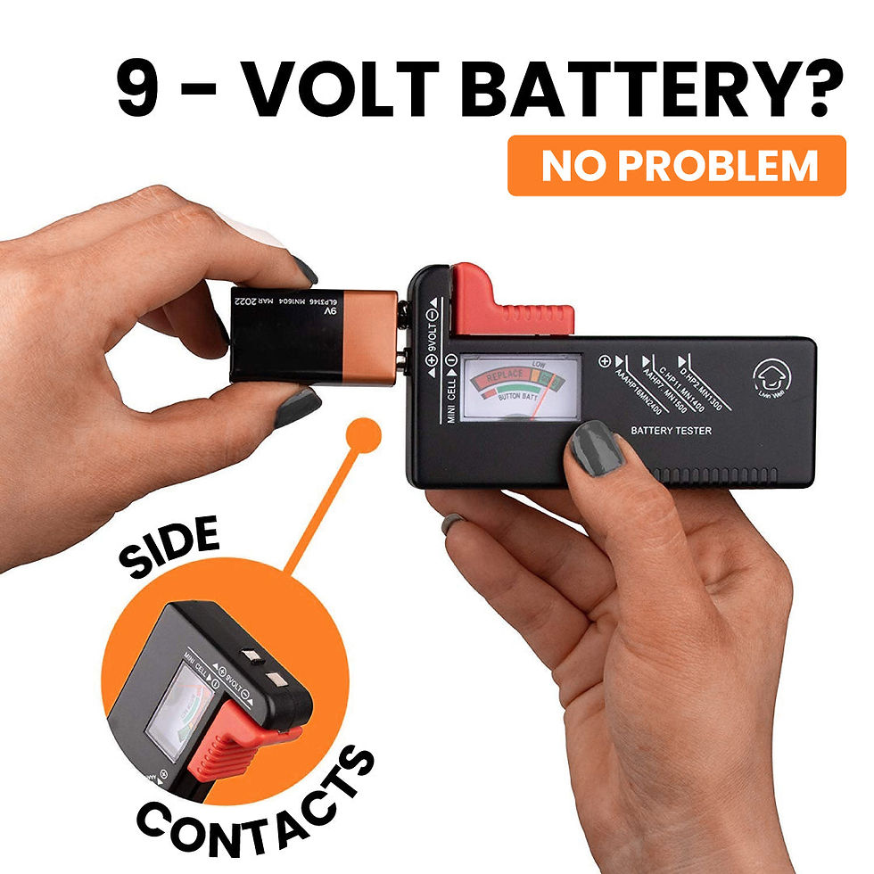 Thumbnail: Battery Tester Checker Universal