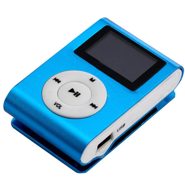 Thumbnail: Mini Clip MP3 Player with FM Radio