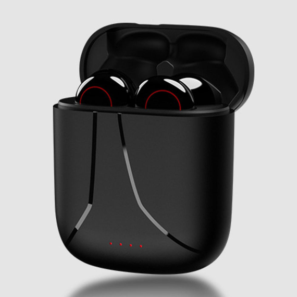 Thumbnail: Wireless Bluetooth Earbuds with Charging Case – Touch Control