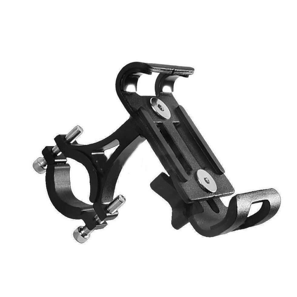 Thumbnail: Aluminium Motorcycle Bike Cell Phone Holder Bicycle GPS Handlebar Mount