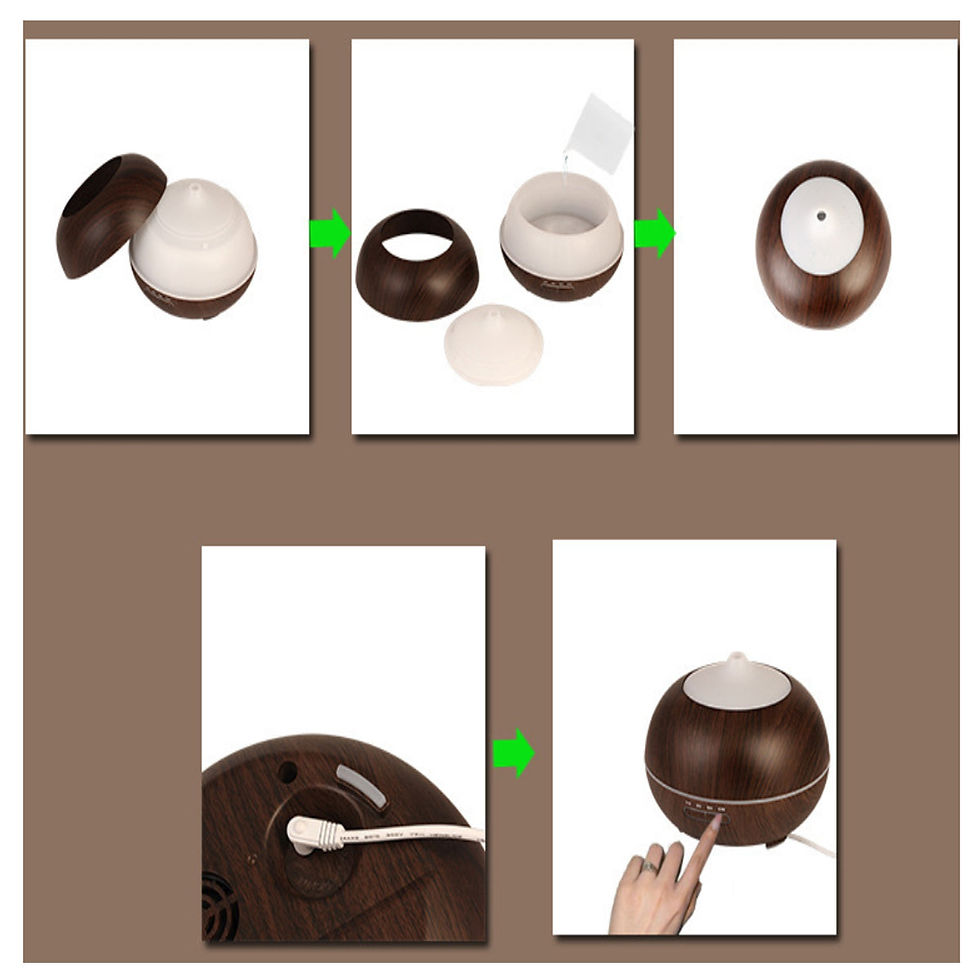 Thumbnail: Essential Oil Diffuser Humidifier with Remote