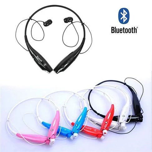 Thumbnail: Bluetooth Magnetic Neckband Headphones with Call Function