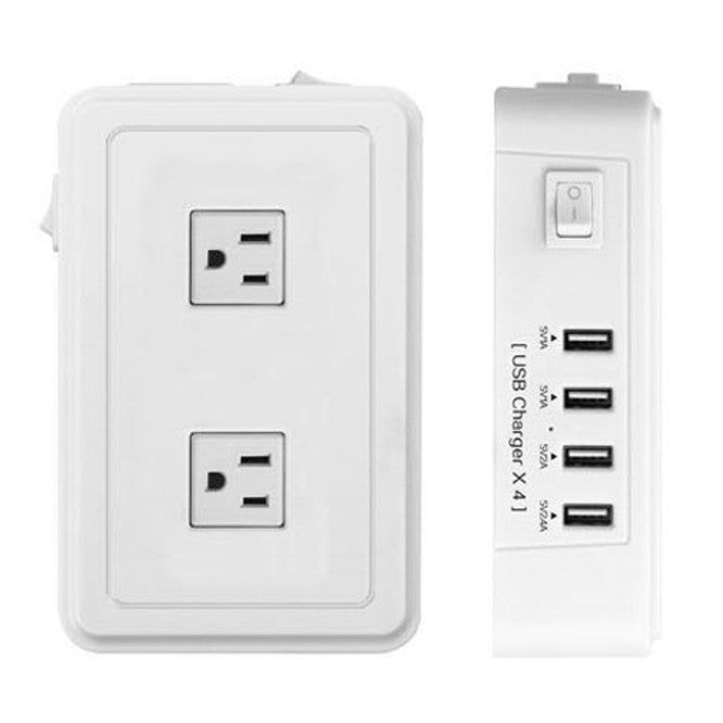 Thumbnail: Power Strip Hub with AC Outlets & USB Charging