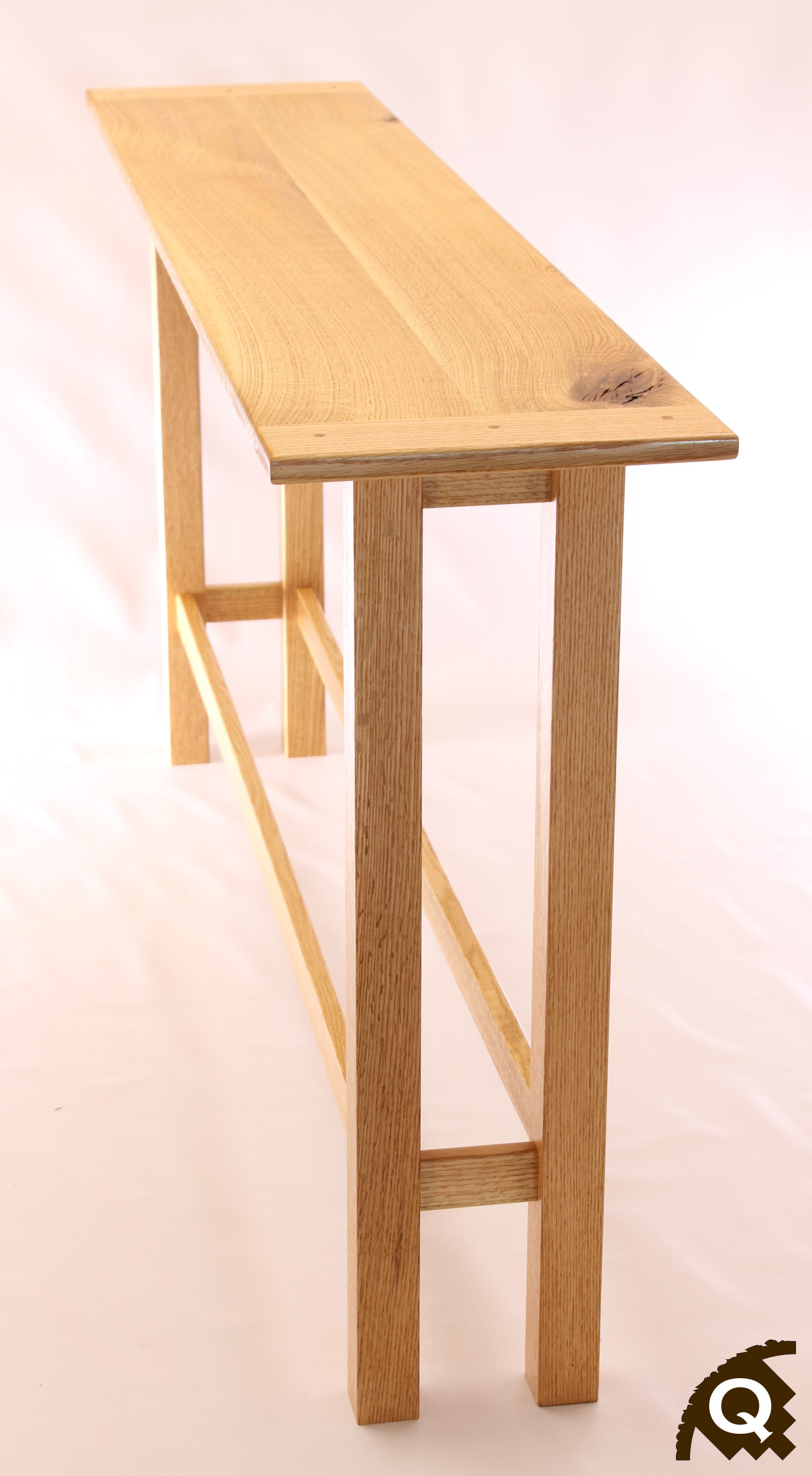 Quartersawn Red Oak Sofa Table