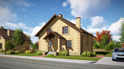 проект дома с мансардой