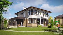 Проект современного дома