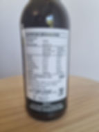 Garlic Worcestershire bottle - label