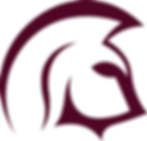 Huron Heights Warriors Helmet Logo Burgundy.webp