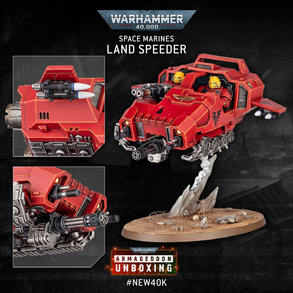 Space Marine Land Speeder