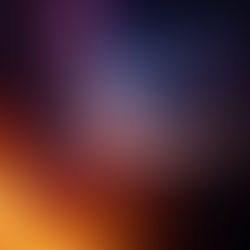 An abstract starscape contrasted with a fiery blaze