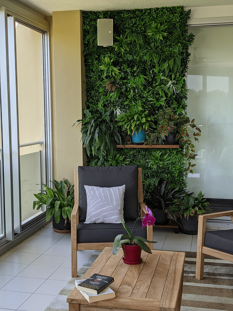 Thumbnail: Luxury Wild Tropics Artificial Vertical Garden 40" X 40" 11SQ FT UV Resistant