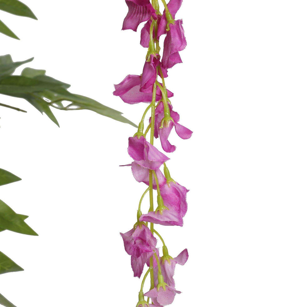 Thumbnail: Pink Flowering Artificial Wisteria 180cm