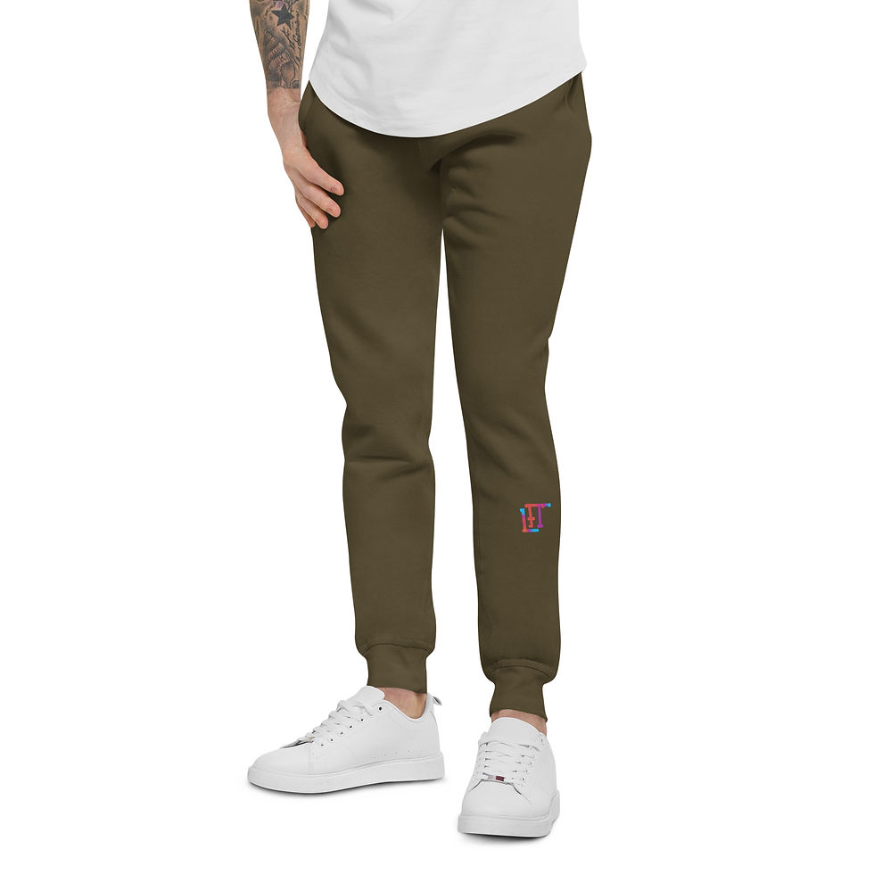 Thumbnail: LFT Unisex fleece sweatpants "Happy"