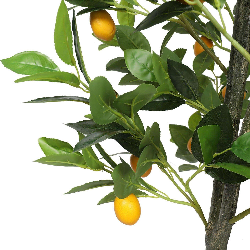 Thumbnail: Artificial Lemon Tree (Potted) With Lemons 150cm