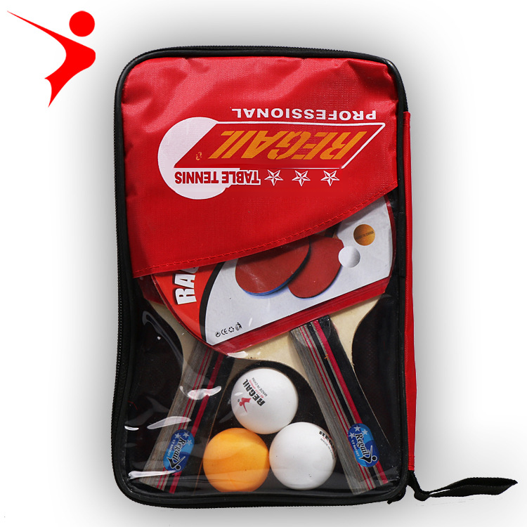 Miniature : REGAIL 8010 Table Tennis Racket Set with 3 Balls