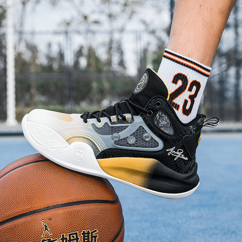 Miniatura: Men's Basketball Shoes - Breathable Sport Sneakers