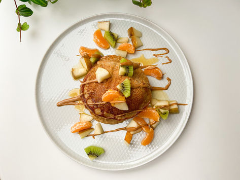 einfache Bananen-Pancakes