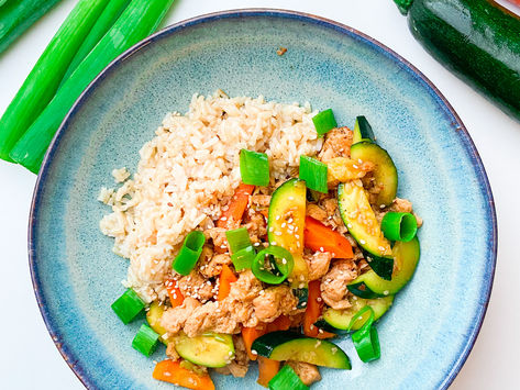 veganes Geschnetzeltes in süßsaurer Soße