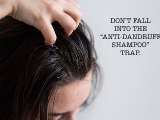the anti-dandruff shampoo myth
