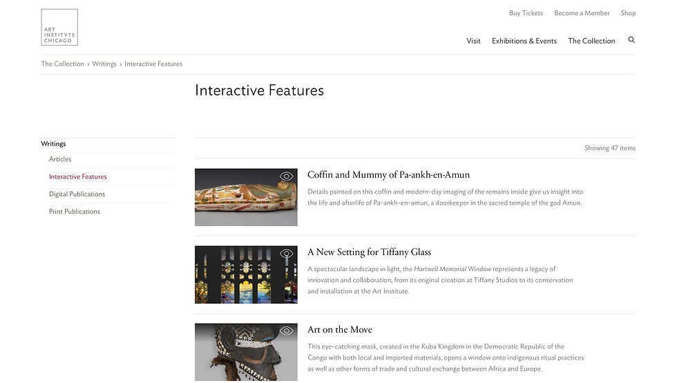 Interactive Features
