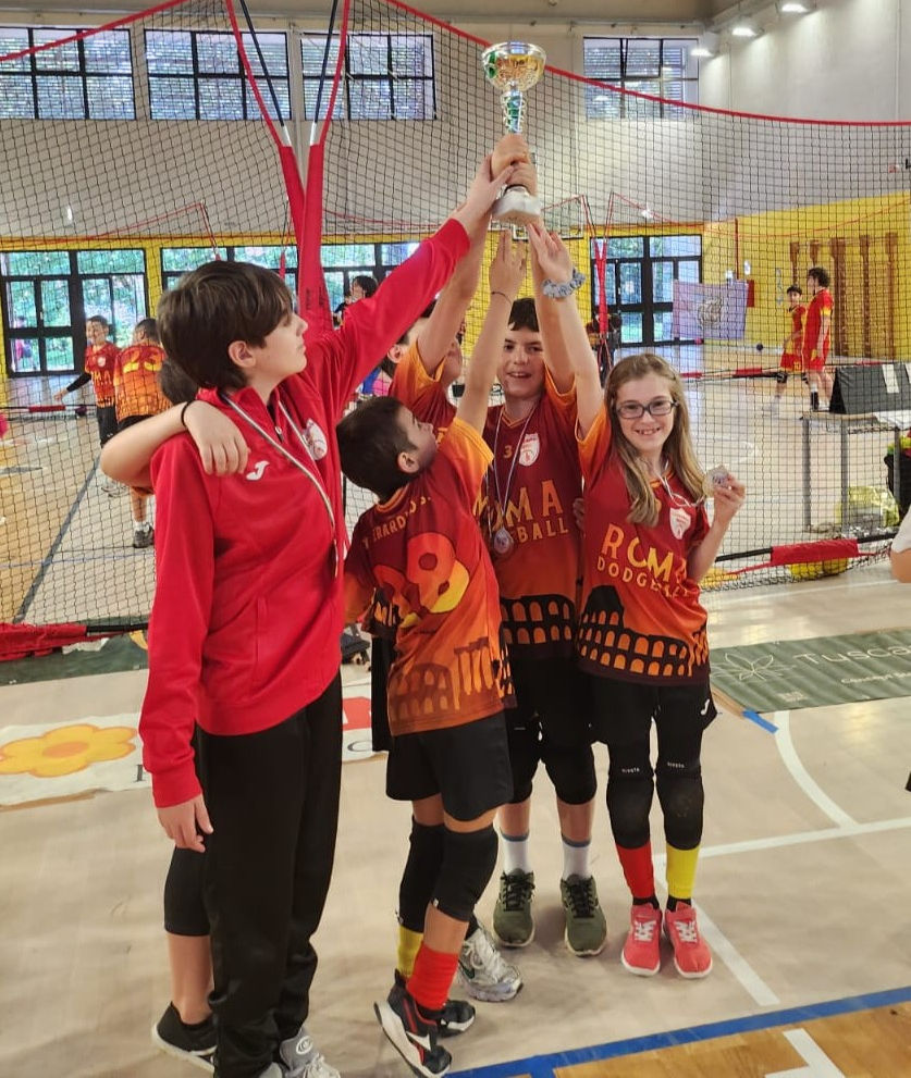 GRANDI RISULTATI PER LE SQUADRE GIOVANILI DELLA ROMA DODGEBALL