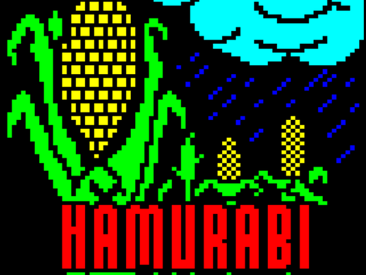 Hamurabi - real retro gaming