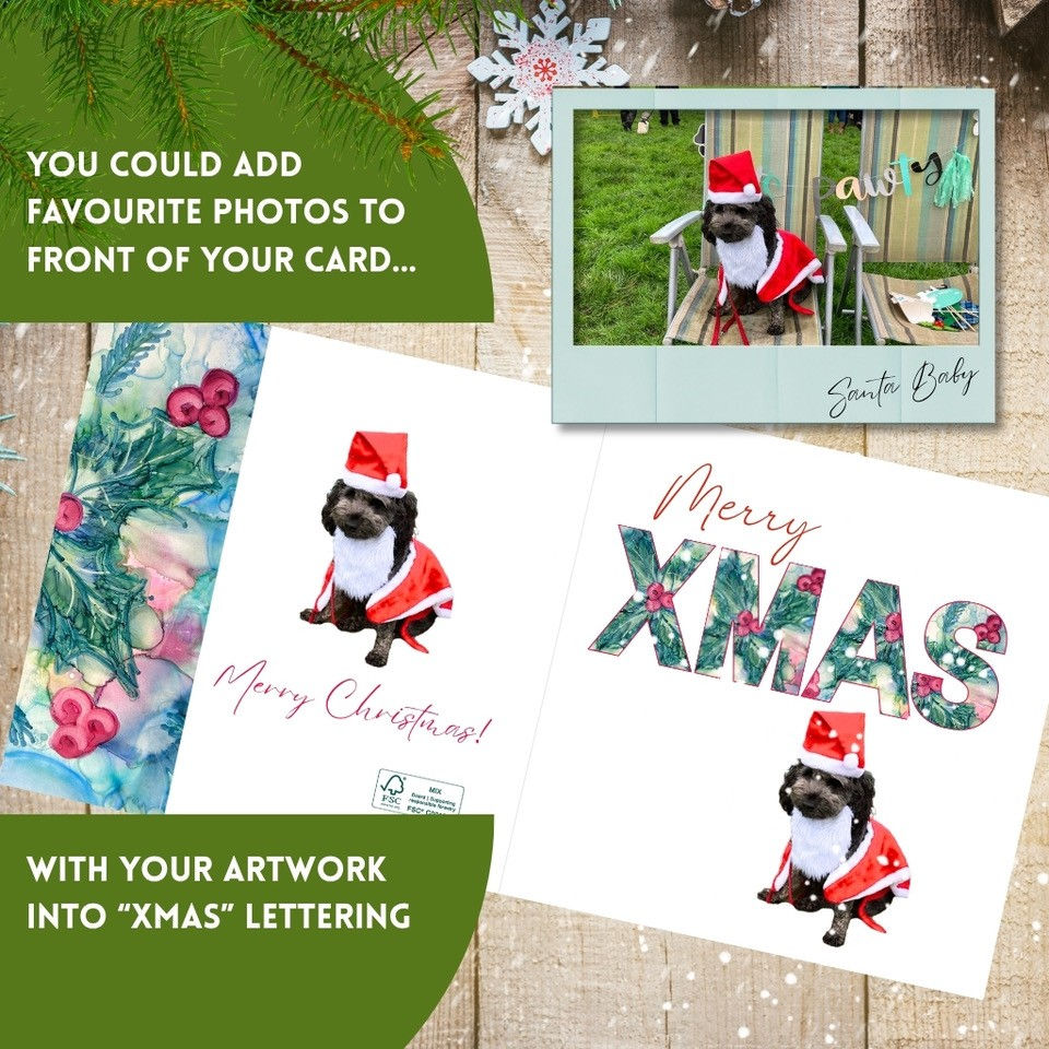 Thumbnail: Millie Moth - Christmas Card Workshop. Sunday 8th November