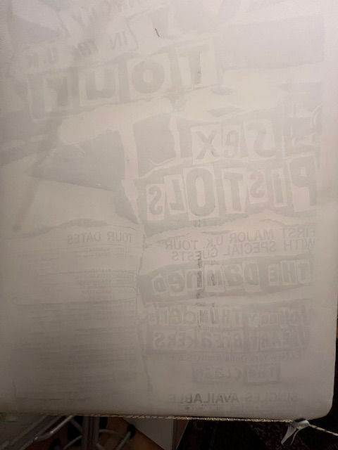 縮圖：ORIGINAL AND RARE POSTER “ANARCHY IN THE TOUR” BY THE SEX PISTOLS FROM 1976
